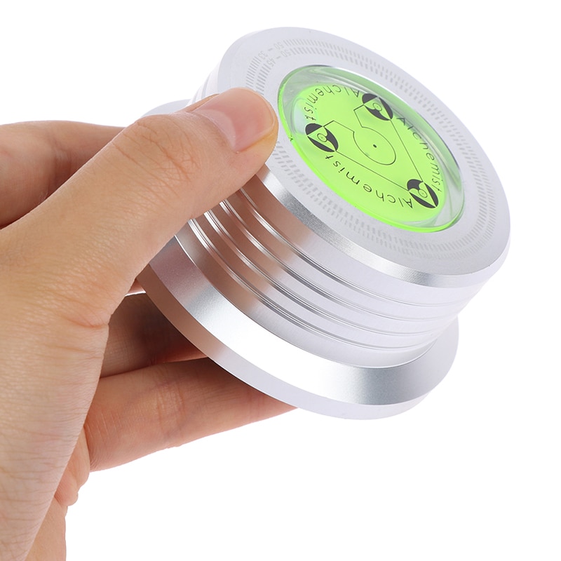 1pcs Aluminum Record Weight Clamp LP Vinyl Turntables Metal Disc Stabilizer for Records Player Accessories