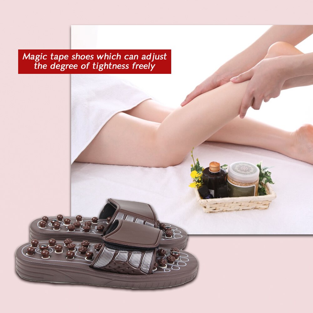 Fuß Massage Hausschuhe Akupunktur Therapie Massagegerät Schuhe Für Fuß Akupunkturpunkt Aktivierung Reflexzonenmassage Füße Pflege Massageador Sandale