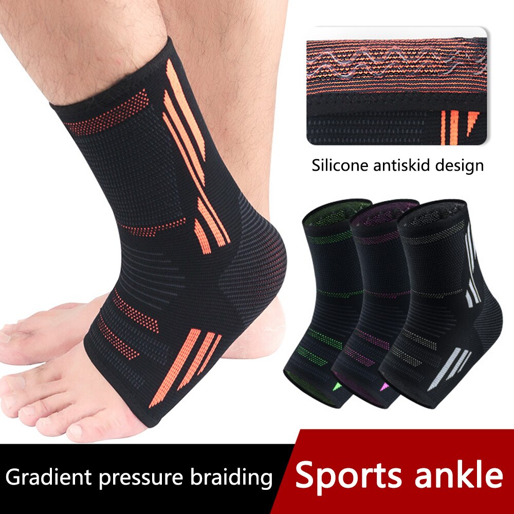1PCS Sports Ankle Brace Compression Sleeve Relieves Achilles Tendonitis Joint Pain Plantar Fasciitis Sock Ankle support