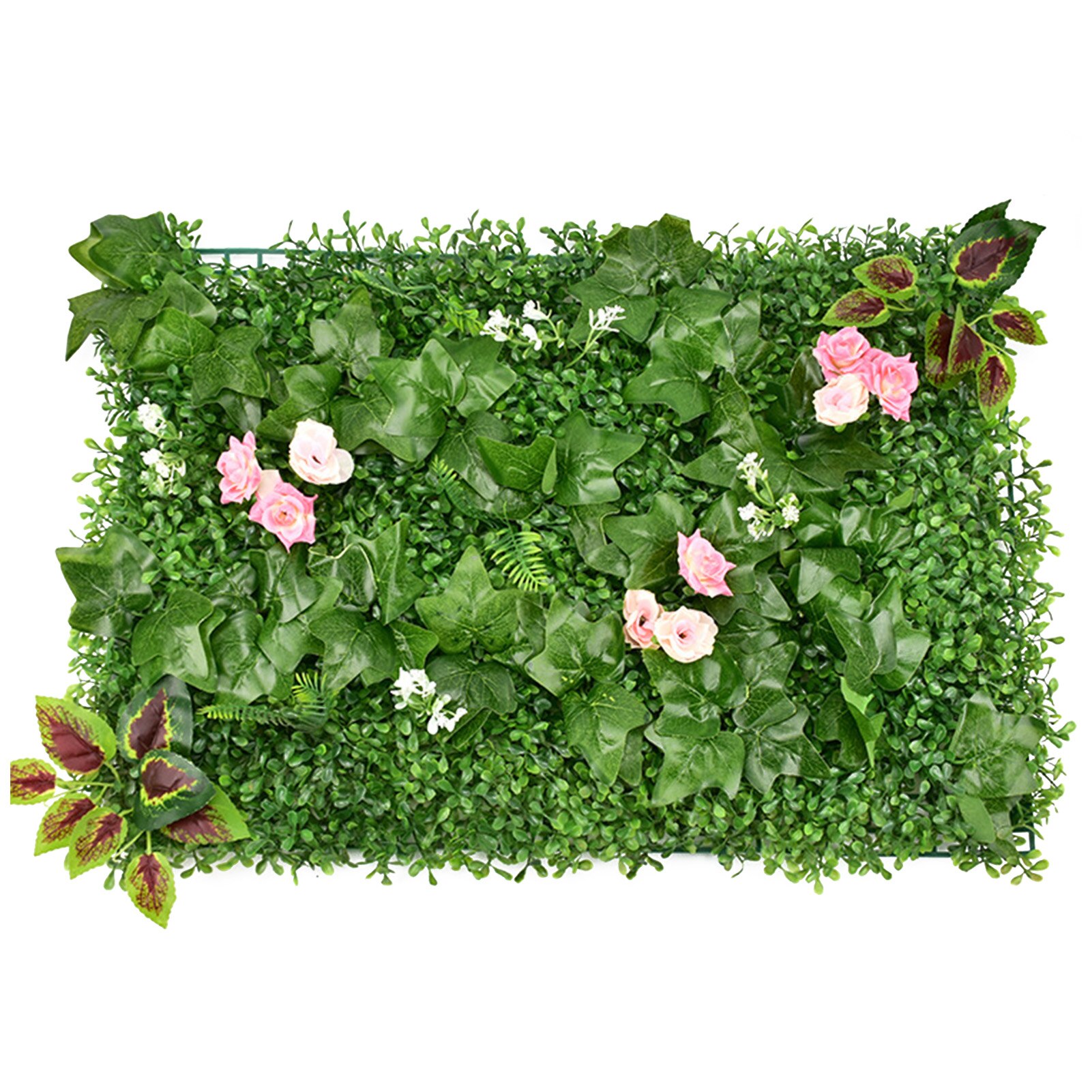 40*60Cm Kunstmatige Groene Plant Achtergrond Muur Kunstmatige Hek Privacy Hek Rotan Blad Decoratie Mode Outdoor Tuin Deco: B