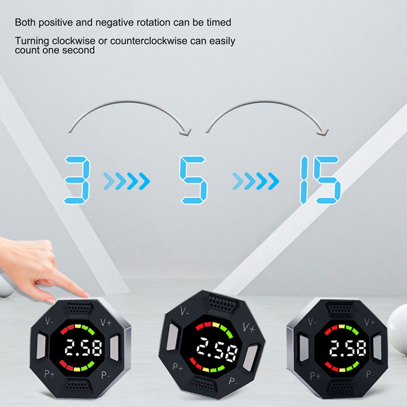 Visual Kitchen Timer, Digital Classroom Countdown Timers For Teachers, Flip Timer For Cooking, Work, Studying