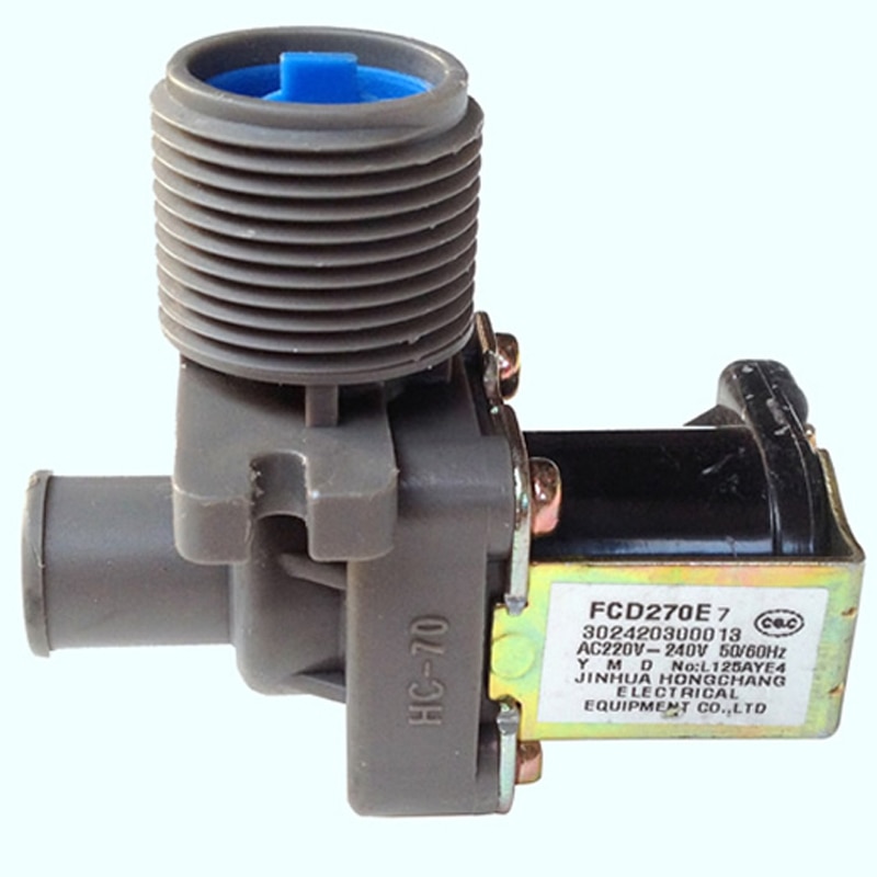 Suitable for Midea washing machine accessories original authentic water inlet solenoid valve FCD270E7 AC220V-240V 50 / 60Hz