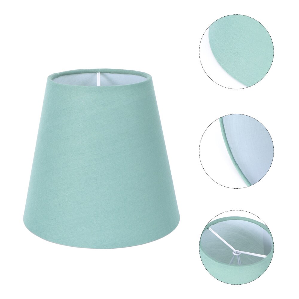 1pc Cloth Lampshade Beautiful Table Lamp Shade Cloth Lamp Shade for Bedroom Restaurant Living room Hotel