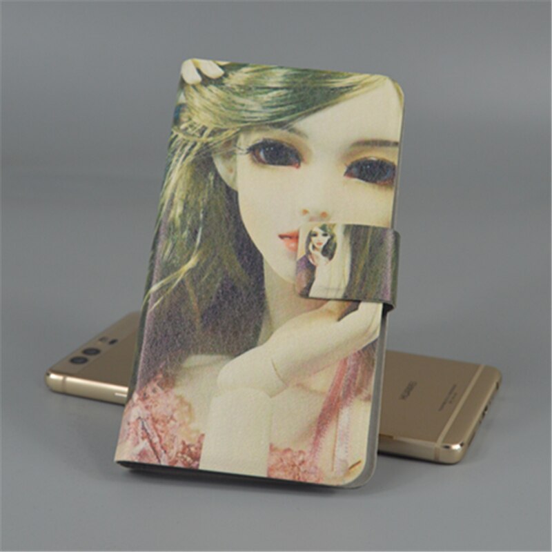 11 soorten patroon ultra dunne vlinder bloem vlag vintage flip cover voor lg  l65 d285 d280 l70 d320 d325 telefoonhoesje: 14