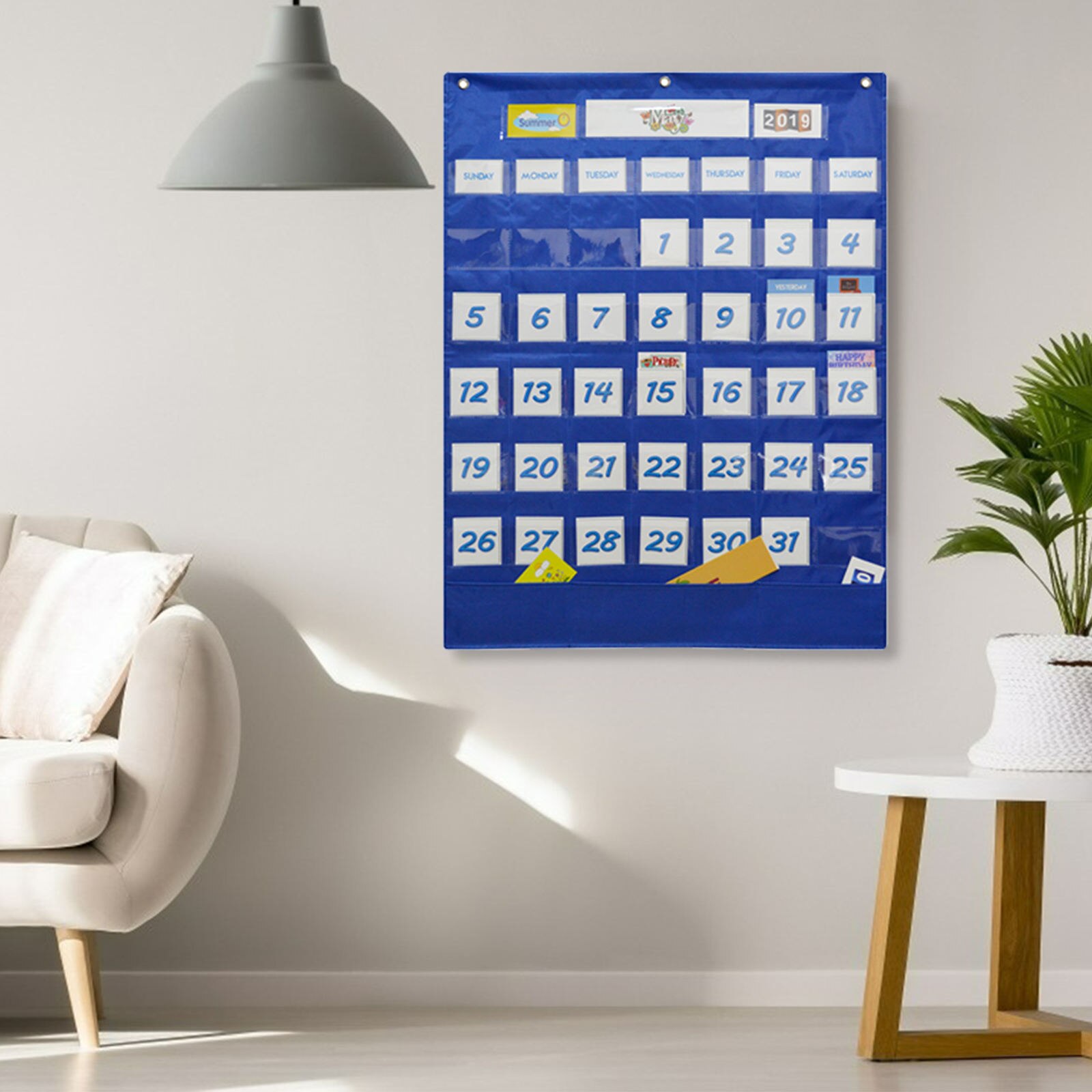 1 imposta la tabella del calendario per bambini materiale didattico precoce