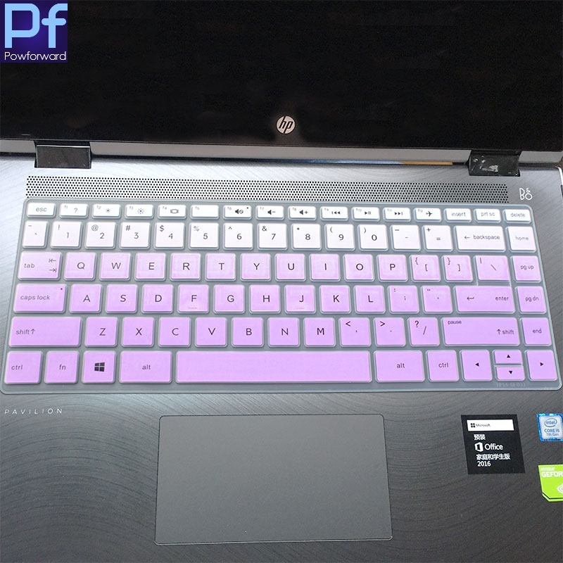 14 inch Laptop Keyboard Cover Protector For HP pavilion 14S-DK0111AU 14S-DK0111AU 14s-dk0003ax 14s-dk1017au 14s-dk0007au: fadepurple
