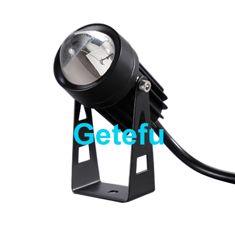 Foco LED al aire libre impermeable IP65 lámpara de pared ángulo estrecho reflector LED 3W 10W lámpara de punto de larga distancia lámpara de arandela de pared