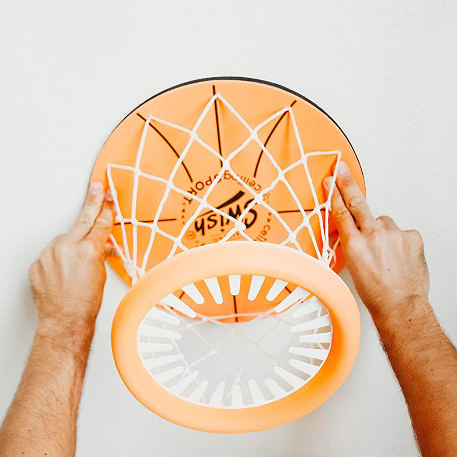 Ceiling Sport Indoor Mini Basketball Hoop For Kids Toy Game Shooting Toy Bedroom Parent-child Game Educational Toys D9#