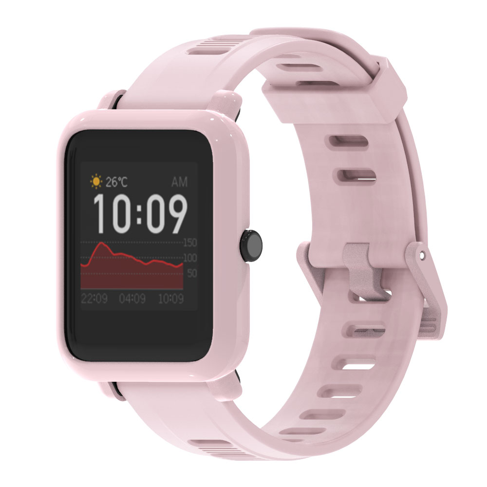 Handledsrem för huami amazfit bip s armband 20mm klockband skydd armband för amazfit bip 1s skyddsfodral för bip s