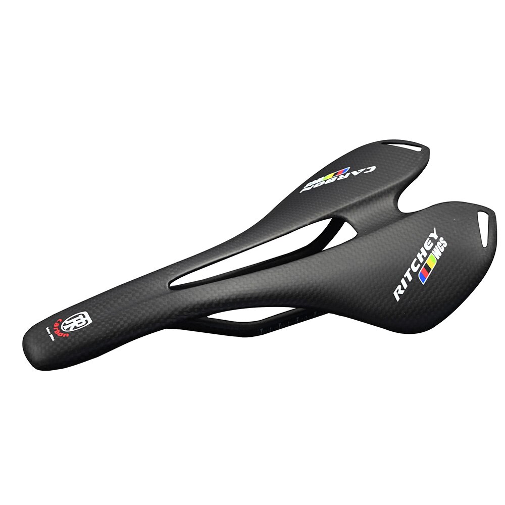 Selle Ultra légère en fibre de carbone 3k pour vélo de route et de montagne, 115g