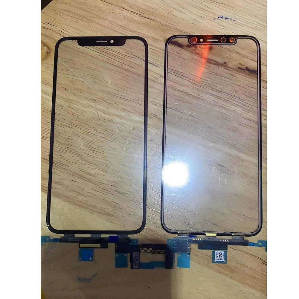 Originele Voor Ik Telefoon X Xs Max Touch Screen Digitizer Panel Sensor Front Outer Glas Lens Voor Iphone Xr Touch glas Met Oca Lijm