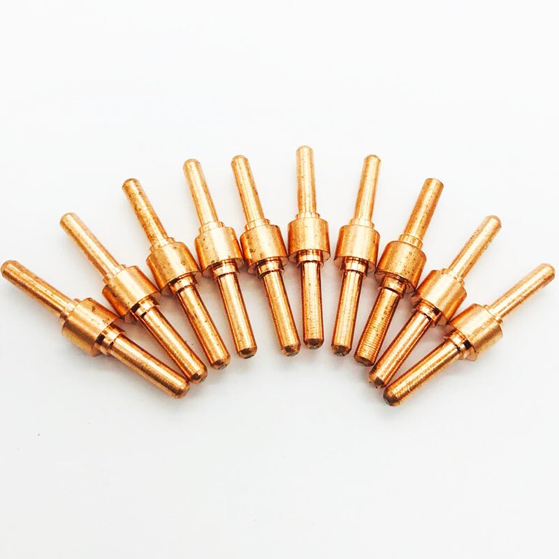 Keramische metaallucht plasma snijmachine verbruiksartikelen verlengde punt spuitmonden elektrode voor  pt31 lg40 snijbranders -50d 60 /set