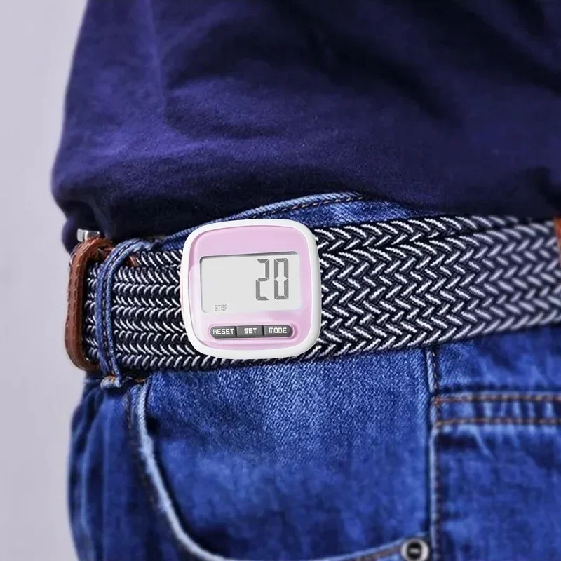 3d stappentellers, waterdichte 3d sportstappenteller met calorieënteller en lcd-display, fitnessapparatuur