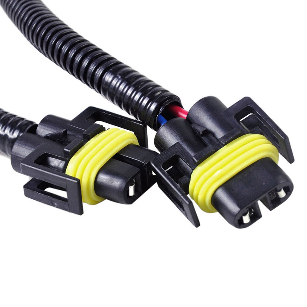 Arnés de cableado de luz antiniebla para coche, interruptor de indicadores LED, 12V, 40A, relé, H11