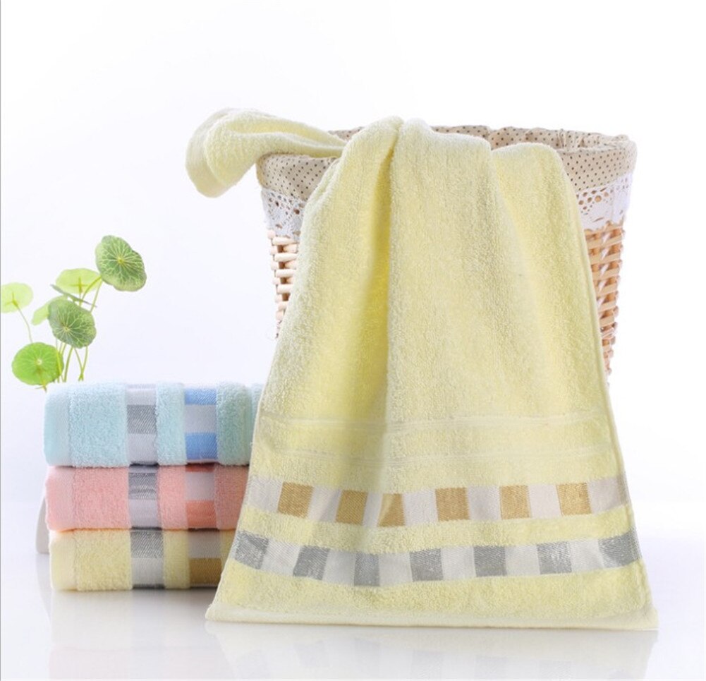 Bomuld badehåndklæde baby børn vaskeklud absorberende frotté ansigt hånd badehåndklæde 77 x 33cm mikrofiber absorberende strand badehåndklæde: 3