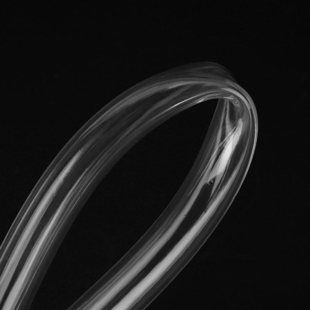 2m/6.56ft 9.5x12.7mm Transparent Clear Soft PVC Pipe Tube for Computer PC Water Cooling System