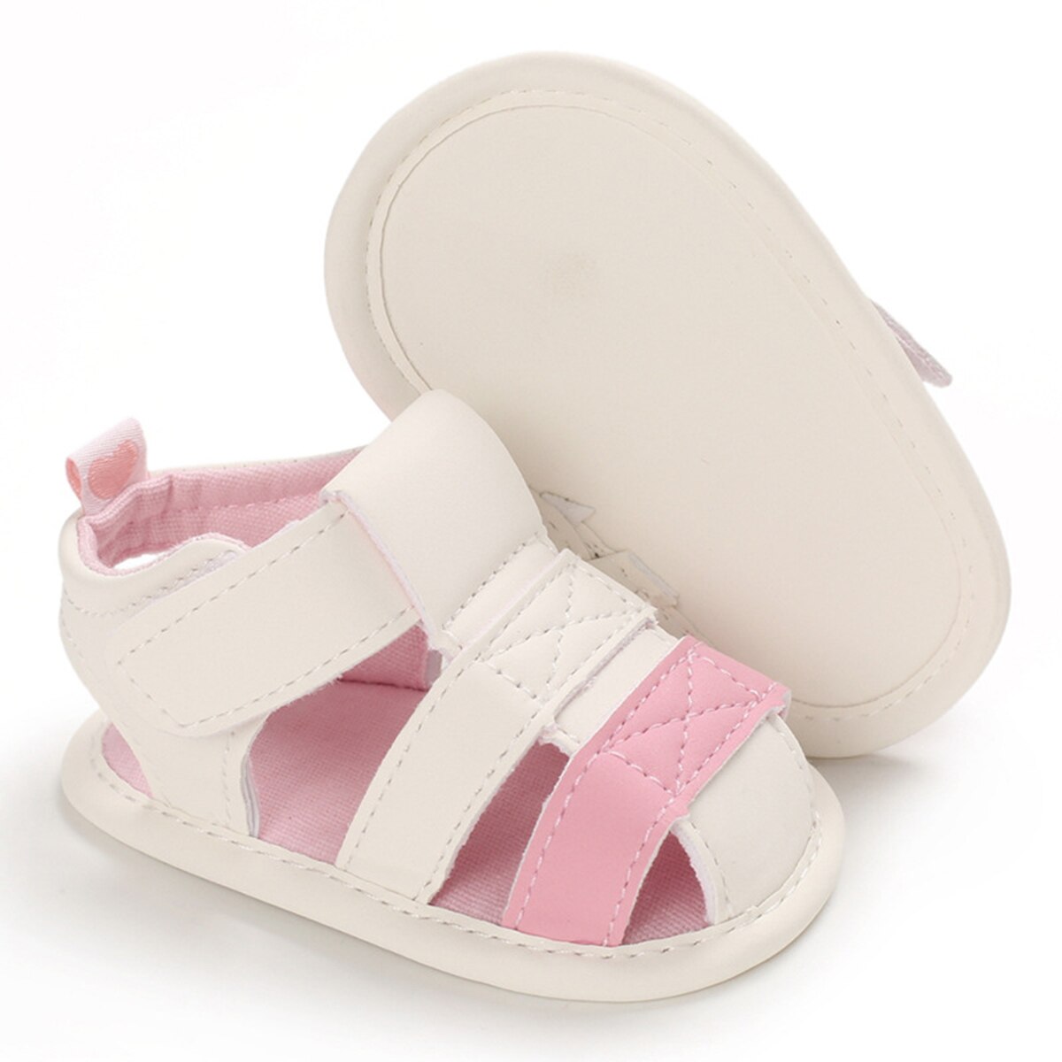 Infantil do bebê da criança menino menina verão moda sandálias berço sapato macio para o bebê 0-18months