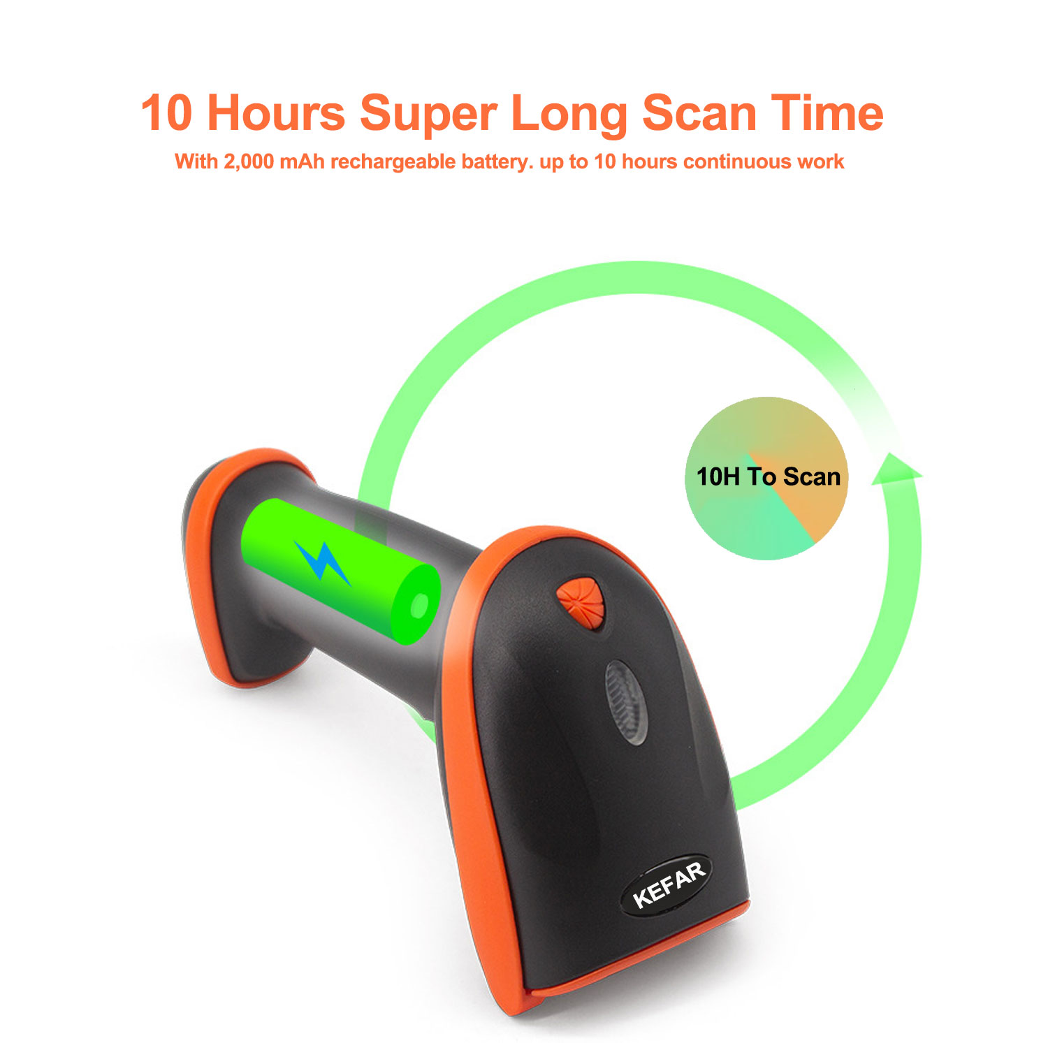 Holyhah V8BL Bluetooth 2D Barcode Scanner V8 Wireless QR Code Reader V5 Wired Handheld Scanner for IOS Android Phone Computer
