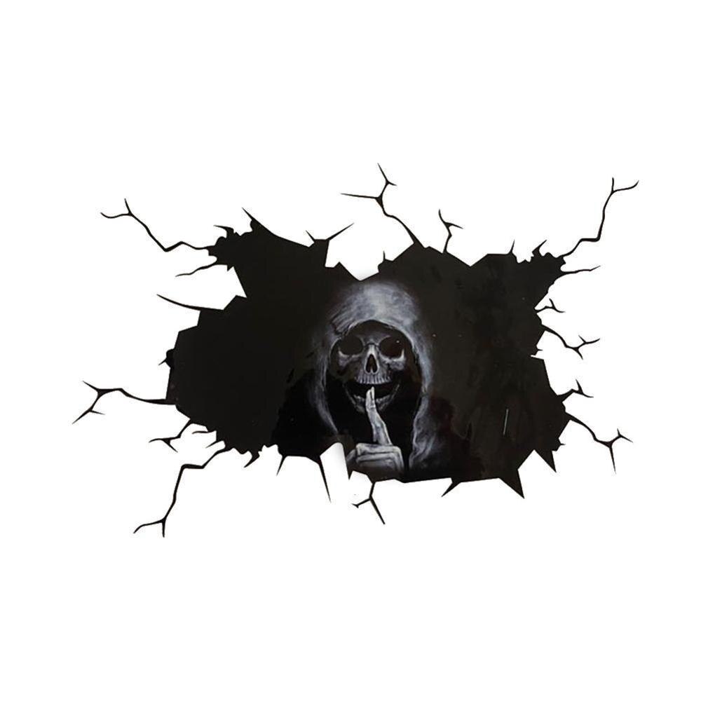 Car Styling Horror Silent Skull Sticker for Subaru Forester Outback Legacy XV Impreza Sport