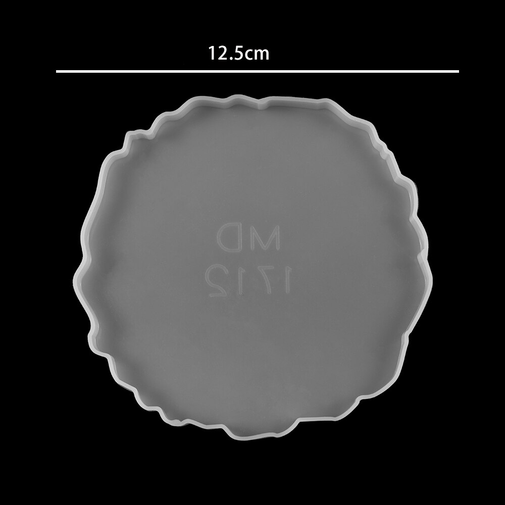 Wavy Lace Tea Coaster Silicone Molds Wine Glass Coaster Epoxy Resin Mold For DIY Family Party Table Decoration Jewelry Making: 1