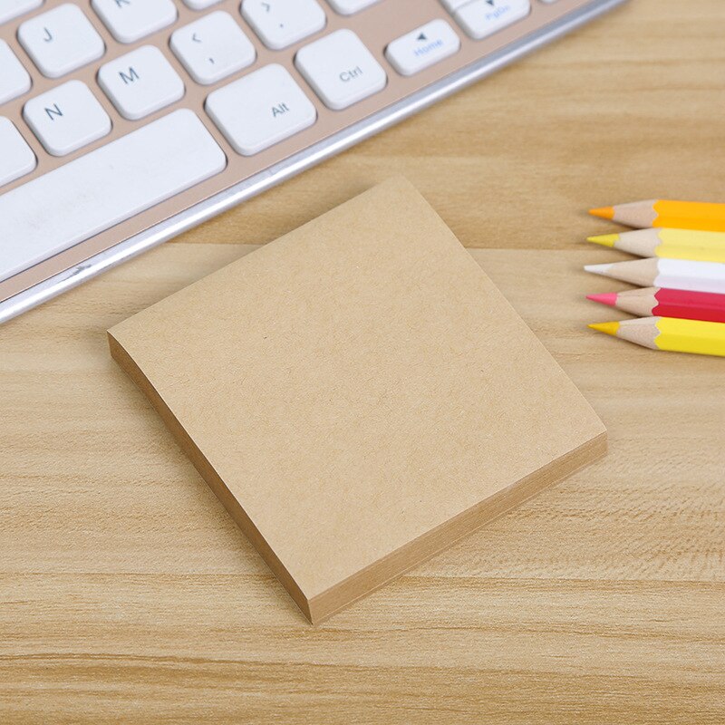 100 Sheets Fluorescent Color Self-Stick Notes Port... – Grandado
