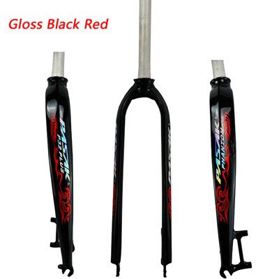 PASAK-horquilla rígida de aluminio de 26 ", 27,5" y 29 ", para bicicleta de montaña y de carretera, freno de disco de modelar