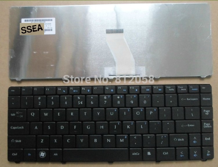 SSEA gloednieuwe laptop US Toetsenbord Voor Acer Aspire 4332 4732 4732Z eMachines D525 D725 voor GATEWAY NV40 NV42 NV44 NV48