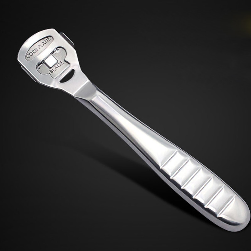 Rvs Handvat Voetverzorging Pedicure Machine Hard Skin Cutter Cuticle Remover Scheerapparaat Blades Tool