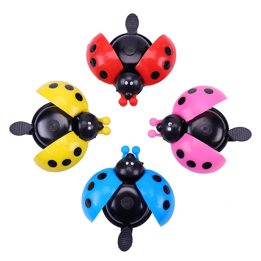 1Pc Fiets Bell Ring Kever Cartoon Lieveheersbeestje Bell Ring Voor Bike Leuke Horn Alarm Bell Kind Fiets Accessoires