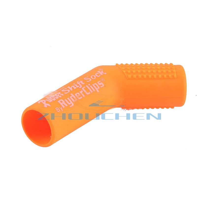 Universal Motorcycle Gear Shift Lever Rubber Sock Gear Shifter Boot Shoe Shift Case Protectors Covers Moto Replacement Patrs: orange