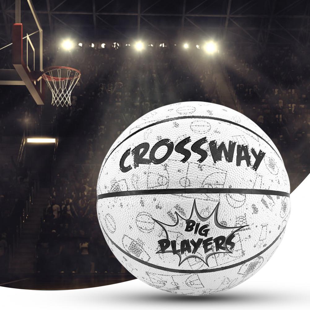 Basketball, hochwertig verarbeitet, 4 farben, outdoor-basketball mit kunstdruck, trainingsbasketball für mädchen, größe 5