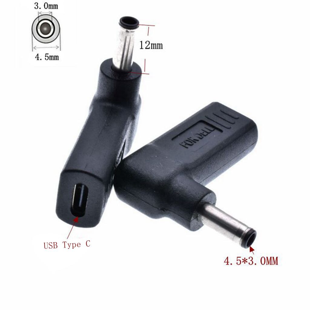 Dc Energie Adapter Stecker Konverter USB Typ C Weibliche zu 7,4x5,0mm 4,8x1,7mm 5,5 x 2,1mm Männlichen Laptop Dc Ausgang Jack Stecker: 4530 Pro Dell