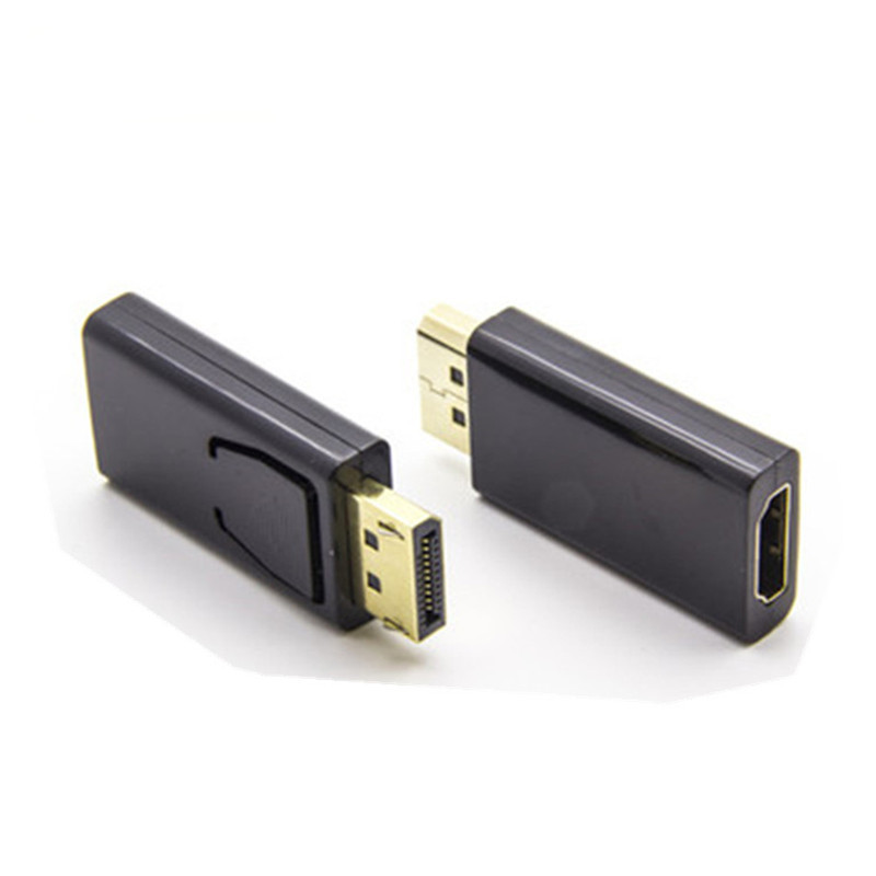 Display Port Naar Hdmi-Compatibel Adapter Displayport Man-vrouw Converters Audio En Video Synchronisatie Transmissie 1080P