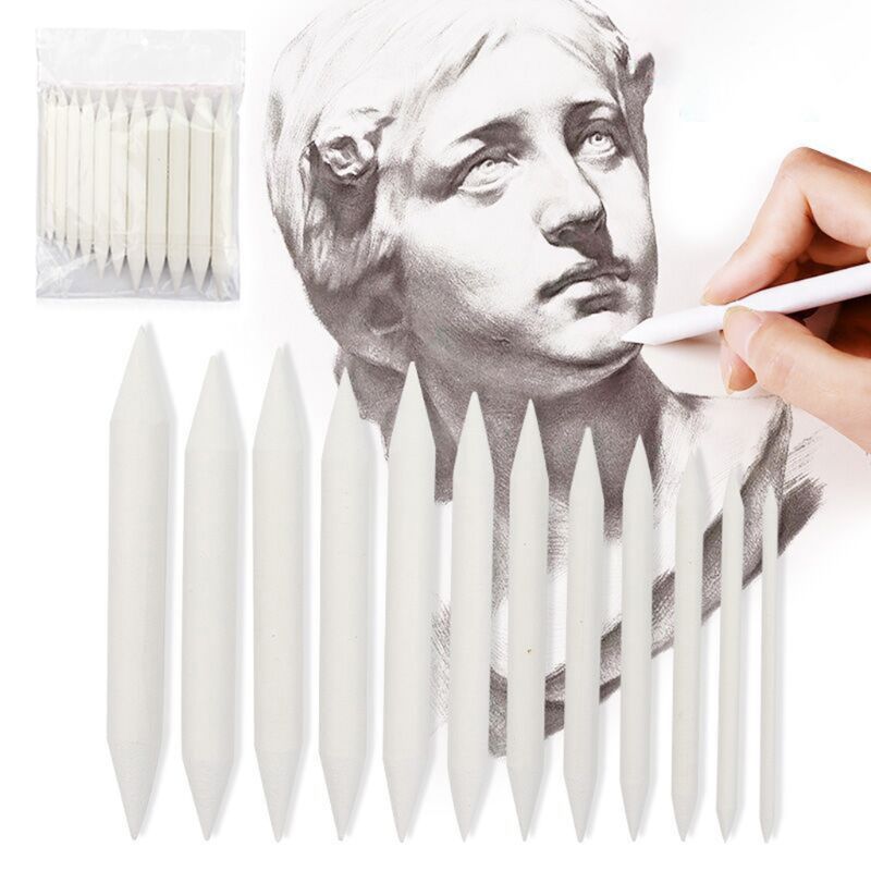 12pcs Dedicated Sketch Paper Pen Eraser Sharpening Drawing Paiting Pencil Art