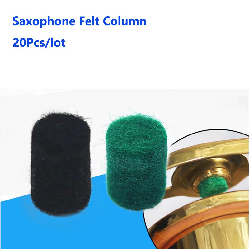 20 stk saxofon kofanger filt sax filt søjle vagt filt reparationsdele til alt tenor sopran sax