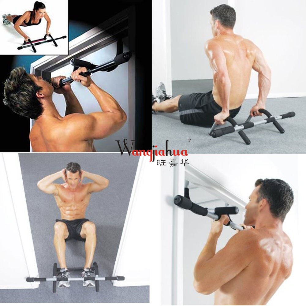 Barras horizontales de puerta con almohadilla ancha antideslizante, gimnasio en casa, entrenamiento, Barbilla, barra de entrenamiento, equipos deportivos de Fitness