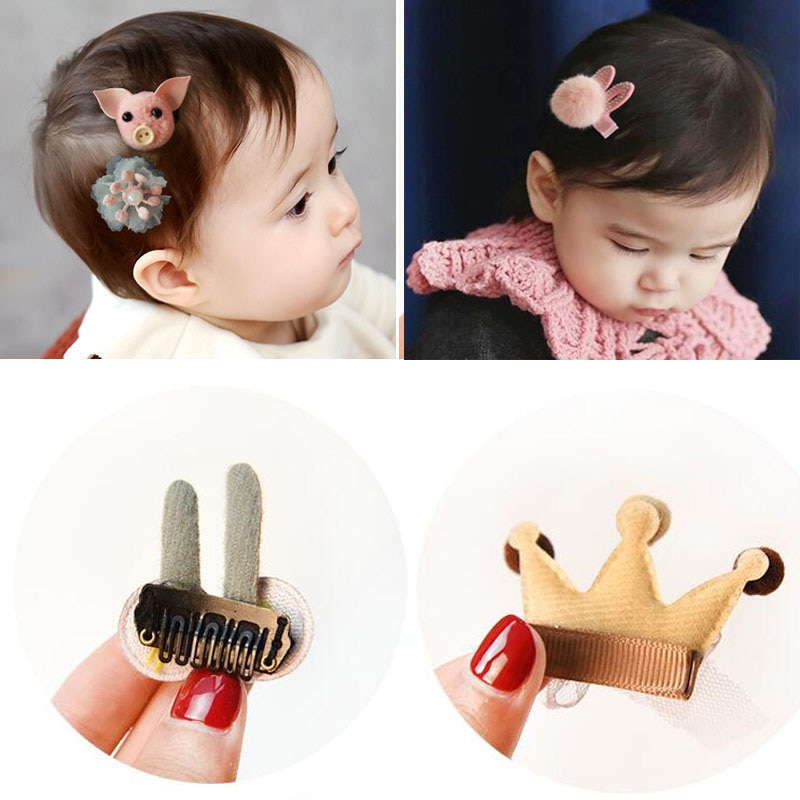 Baby Hair Clips Cute Rabbit Bows Newborn Haarband Baby Girl Hair Accessories Hairpins barettes fille enfant hair pins