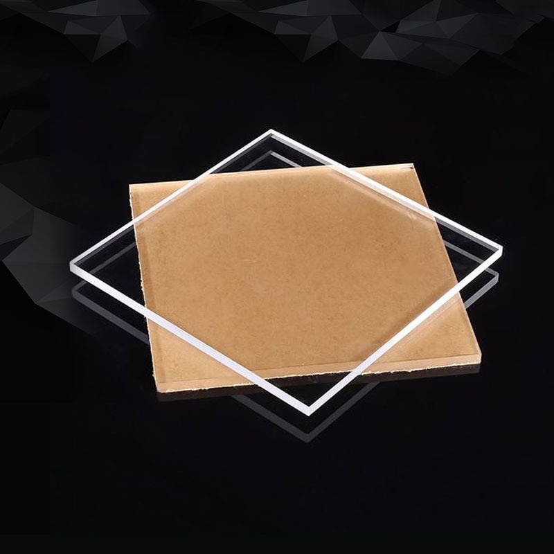Thickness 1mm 2mm Plexiglass Transparent Clear Plastic Sheet Acrylic Board Plate Organic Glass