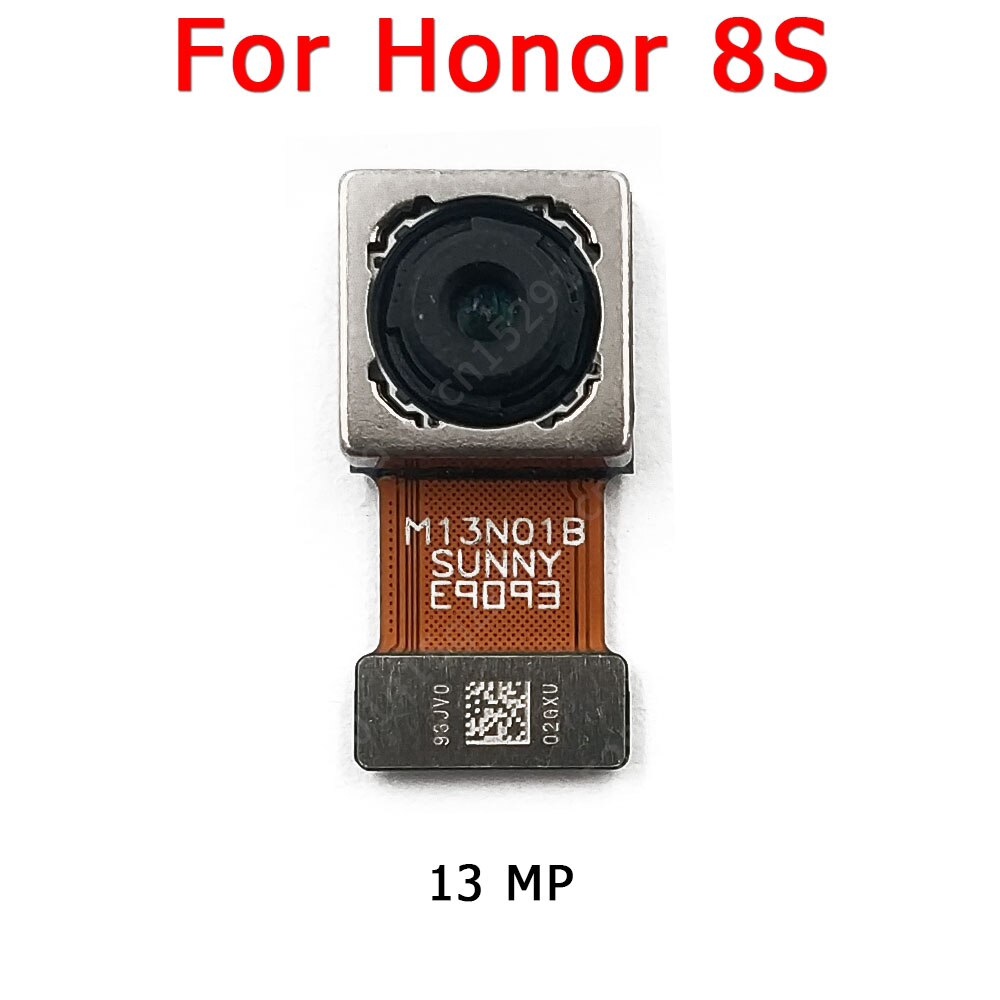 Cámara frontal y trasera Original para Huawei Honor 8S, módulo de cámara frontal principal, piezas de repuesto Flex