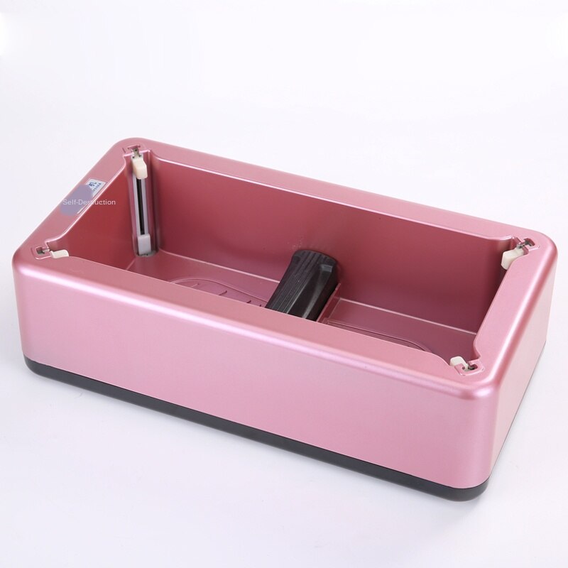 Sapata automática da máquina da capa da sapata do pé da máquina descartável da sapata da caixa smart sapata com 100pc capa da sapata