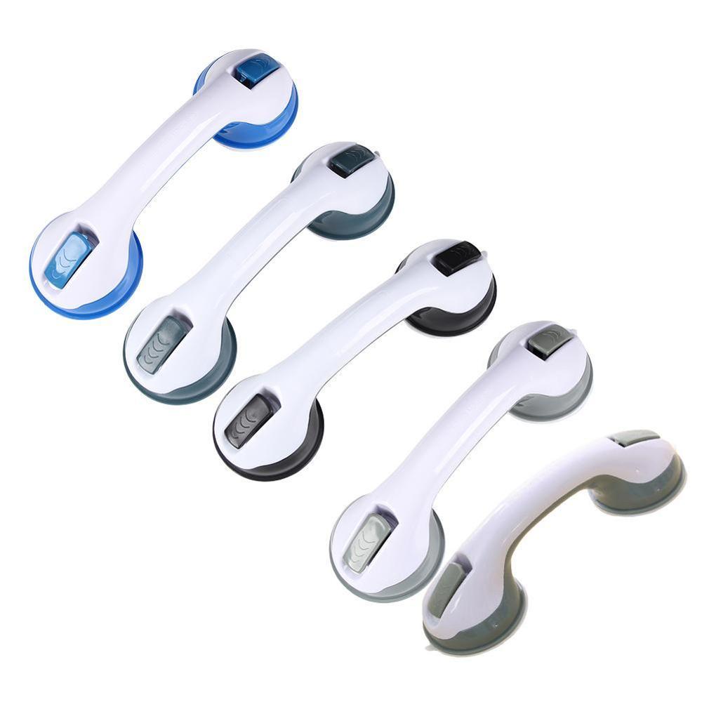 1PC Bathroom Strong Vacuum Suction Cup Handle Anti Slip Support Helping Grap Bar for elderly Safety Bath Shower Grab Bar