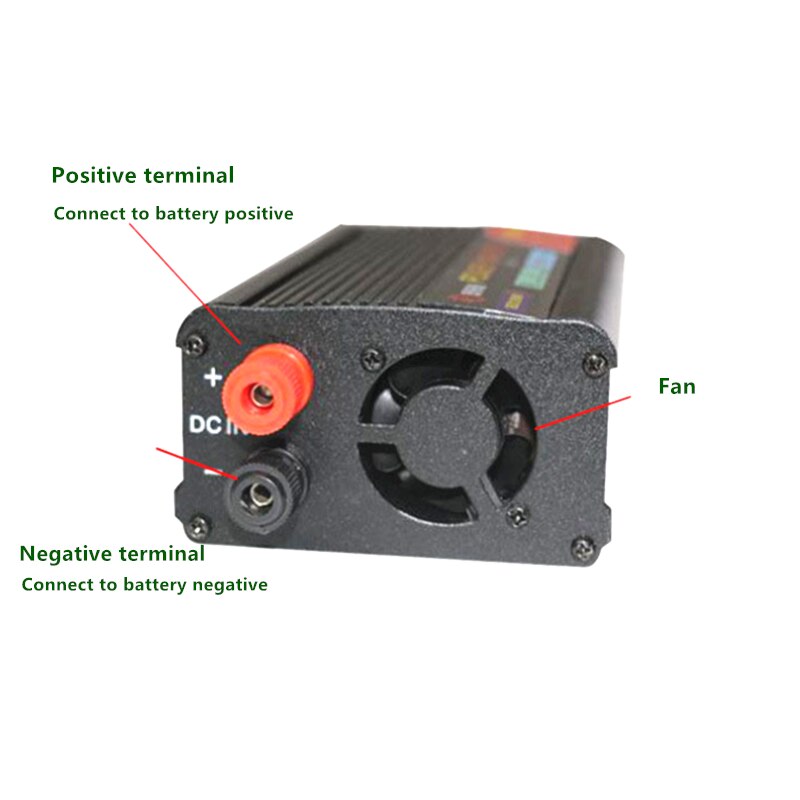 12V to 220V inverter modified sine wave car inverter 300W 500W 1000W 1200W 1500W 2000W Off-grid solar system