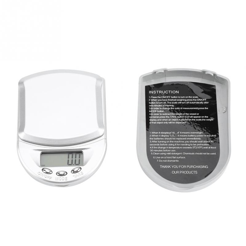 Mini balanza de cocina topinsn 0,1g a 500g Balanza de joyería digital balanza electrónica comida cocina Balanza de peso de bolsillo de alta precisión