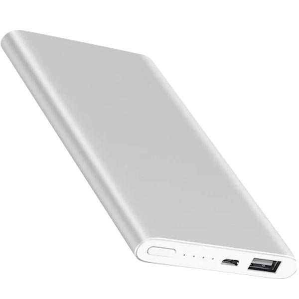 POWERWAY TX-11 10000 MAH custodia in metallo SLYM POWERBANK