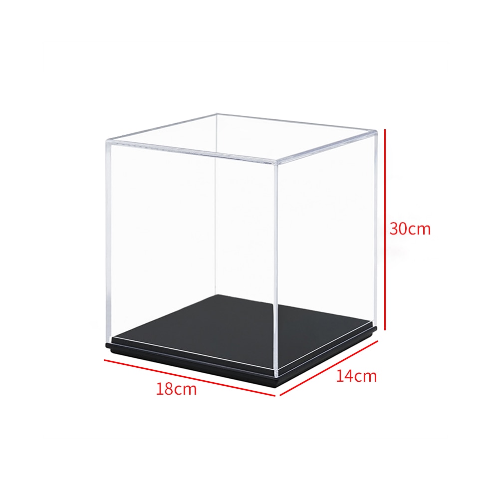 Acrylic Action Figures Model Transparent Display Case Toy DIY Assembling Storage Box Collectibles Cabinets Toys