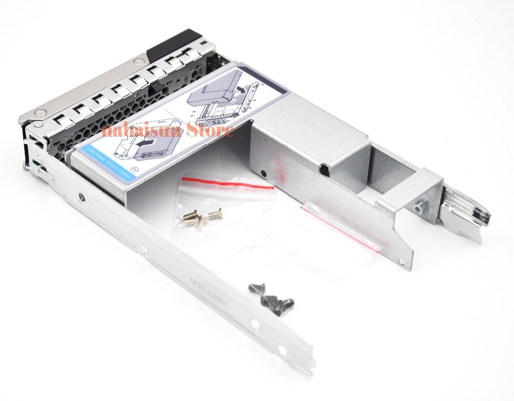 plateau Adattatore X7K8W + 9w8c4 2.5 "à 3.5" pour serveur POWEREDGE R740 R740xd R940 3.5 "incl. Adaptateur disque dur 2.5"