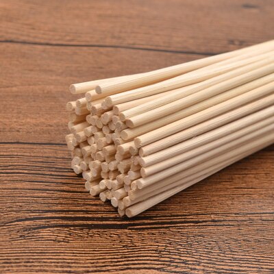 100 stk 3mm rattan reed diffuser udskiftning stick diy håndlavet refill rattan sticks aromatiske sticks boligindretning: 3mm