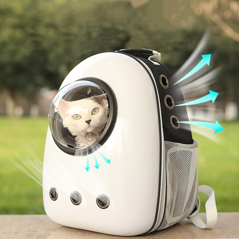 Grote Huisdier Rugzak Draagbare Ruimte Capsule Ademend Raam Cat Carrier Hond Zak Huisdieren Producten Accessoires Draagbare Reistassen