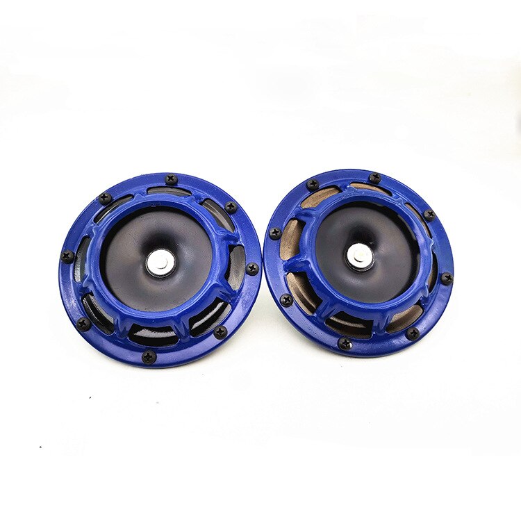 Klaxon électrique double tonalité | US, pour Lexus modifier voiture, calandre à ultrasons, grande installation universel 118dB, Tweeter Canada 3C Klakson: 1 Pair Purple