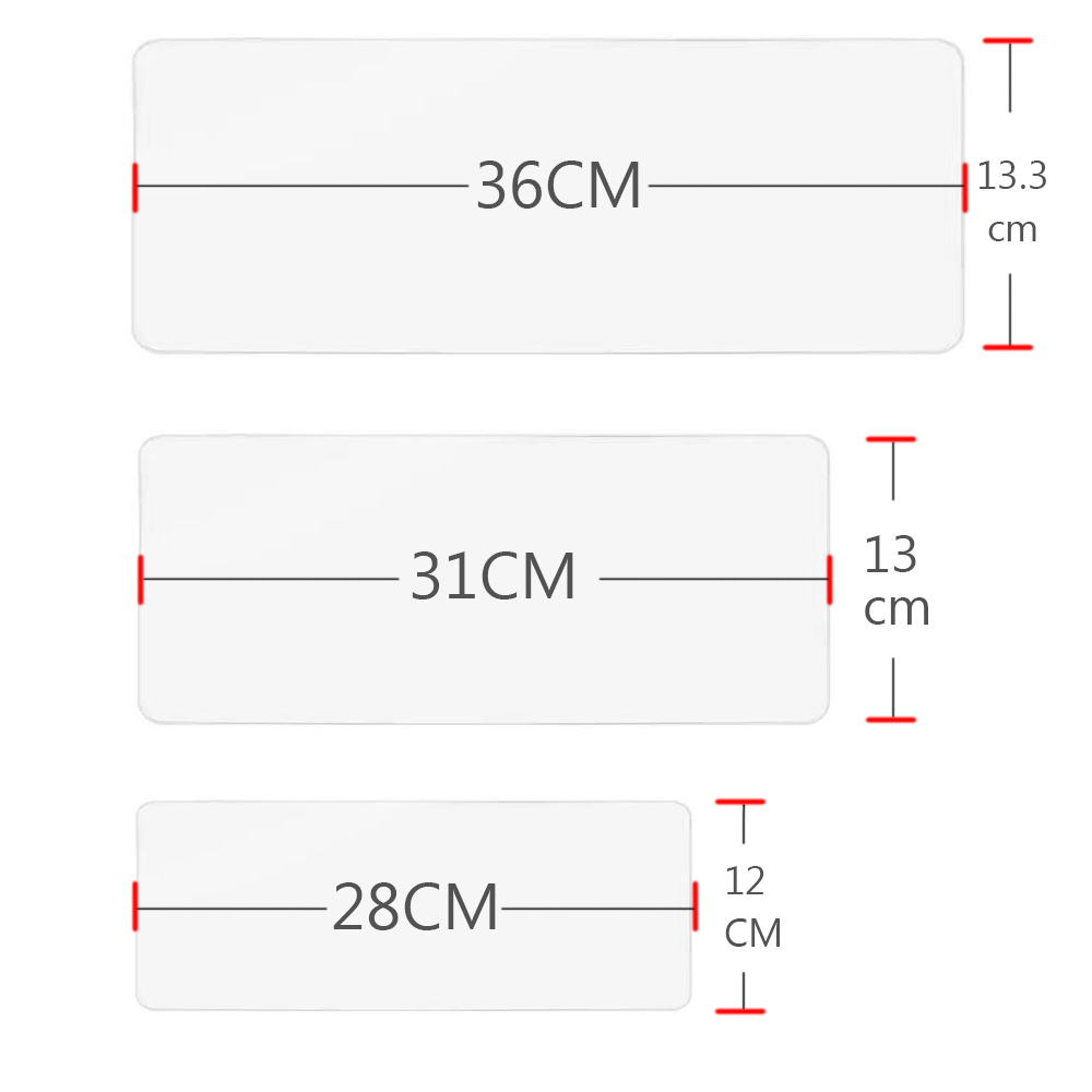 Universal Laptop Cover Keyboard Skin Dustproof Waterproof Soft Silicone Protector Generic for Macbook 12-14 inch and 15-17 inch